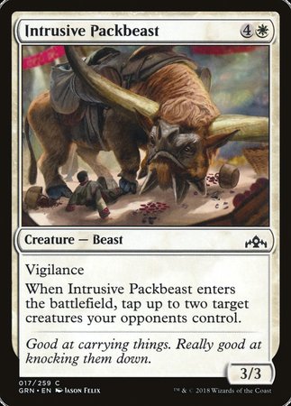 Intrusive Packbeast [Guilds of Ravnica] | North Game Den