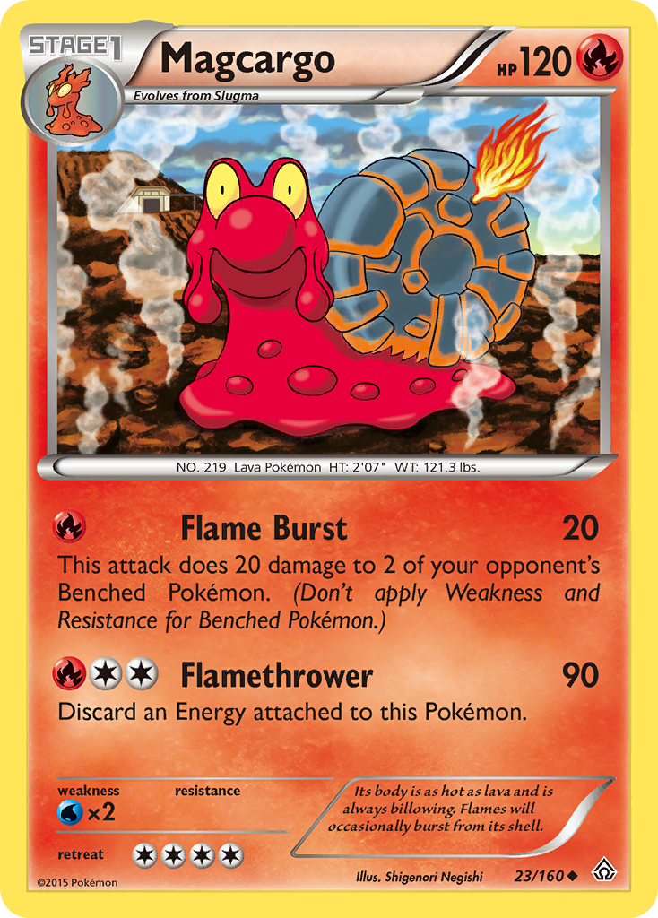 Magcargo (23/160) [XY: Primal Clash] | North Game Den