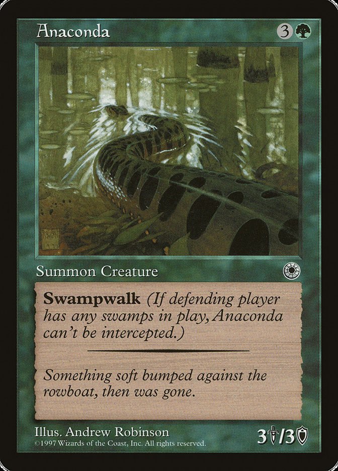 Anaconda (With Flavor Text) [Portal] | North Game Den