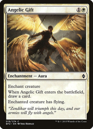 Angelic Gift [Battle for Zendikar] | North Game Den