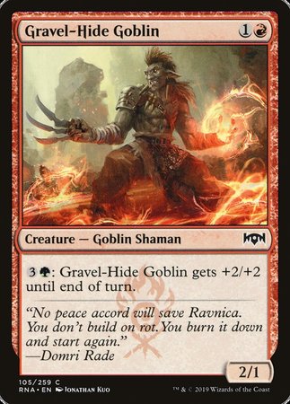 Gravel-Hide Goblin [Ravnica Allegiance] | North Game Den