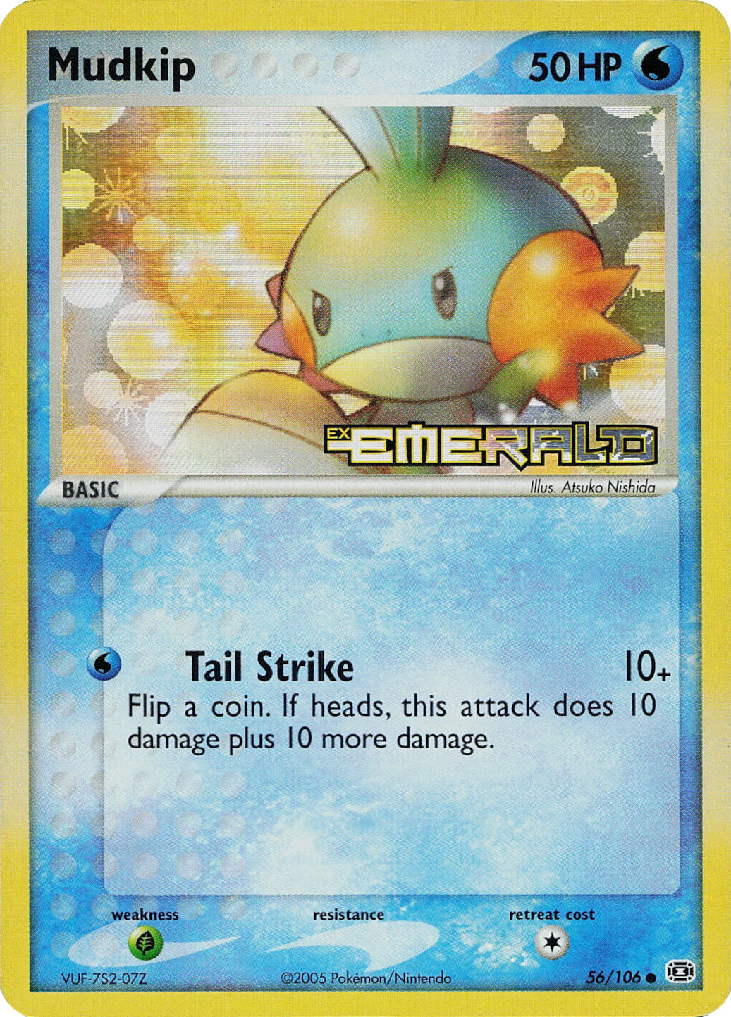 Mudkip (56/106) (Stamped) [EX: Emerald] | North Game Den