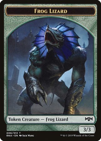 Frog Lizard Token [Ravnica Allegiance Tokens] | North Game Den