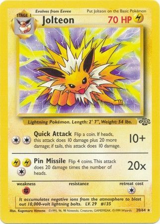 Jolteon (20/64) [Jungle Unlimited] | North Game Den