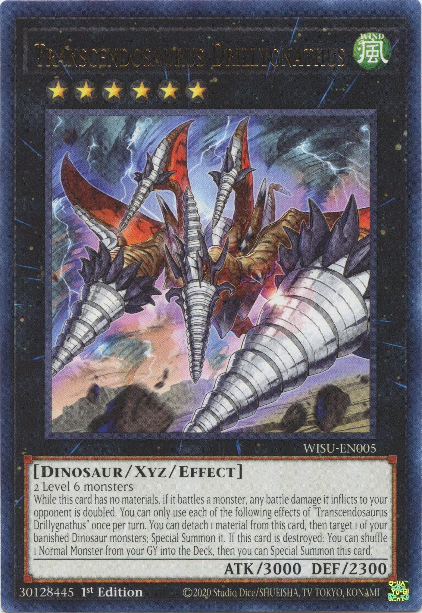 Transcendosaurus Drillygnathus [WISU-EN005] Rare | North Game Den