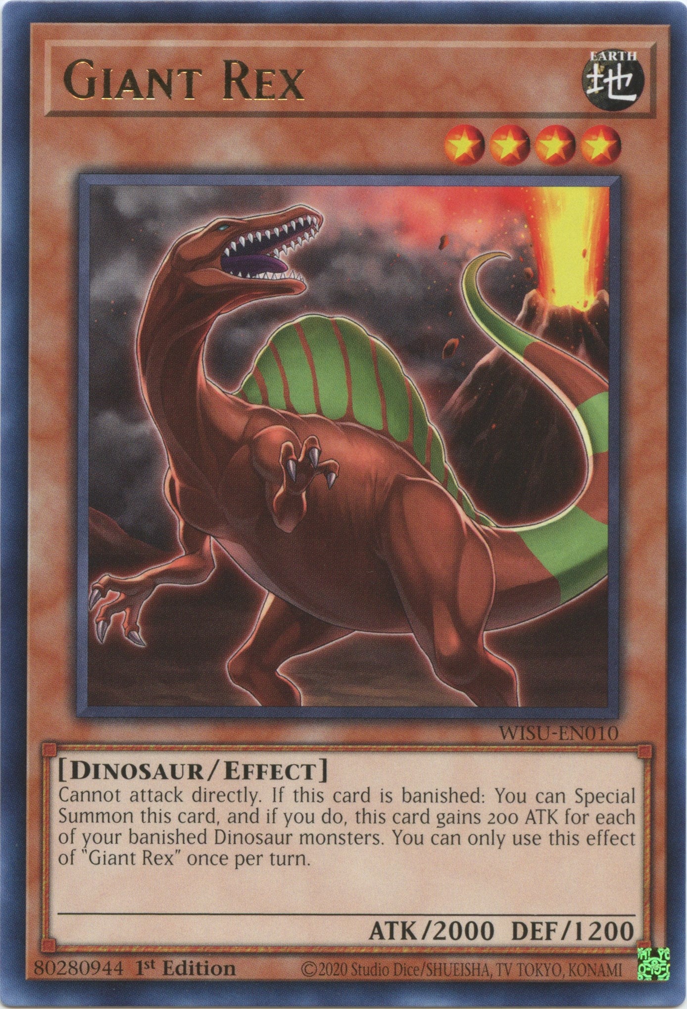Giant Rex [WISU-EN010] Rare | North Game Den