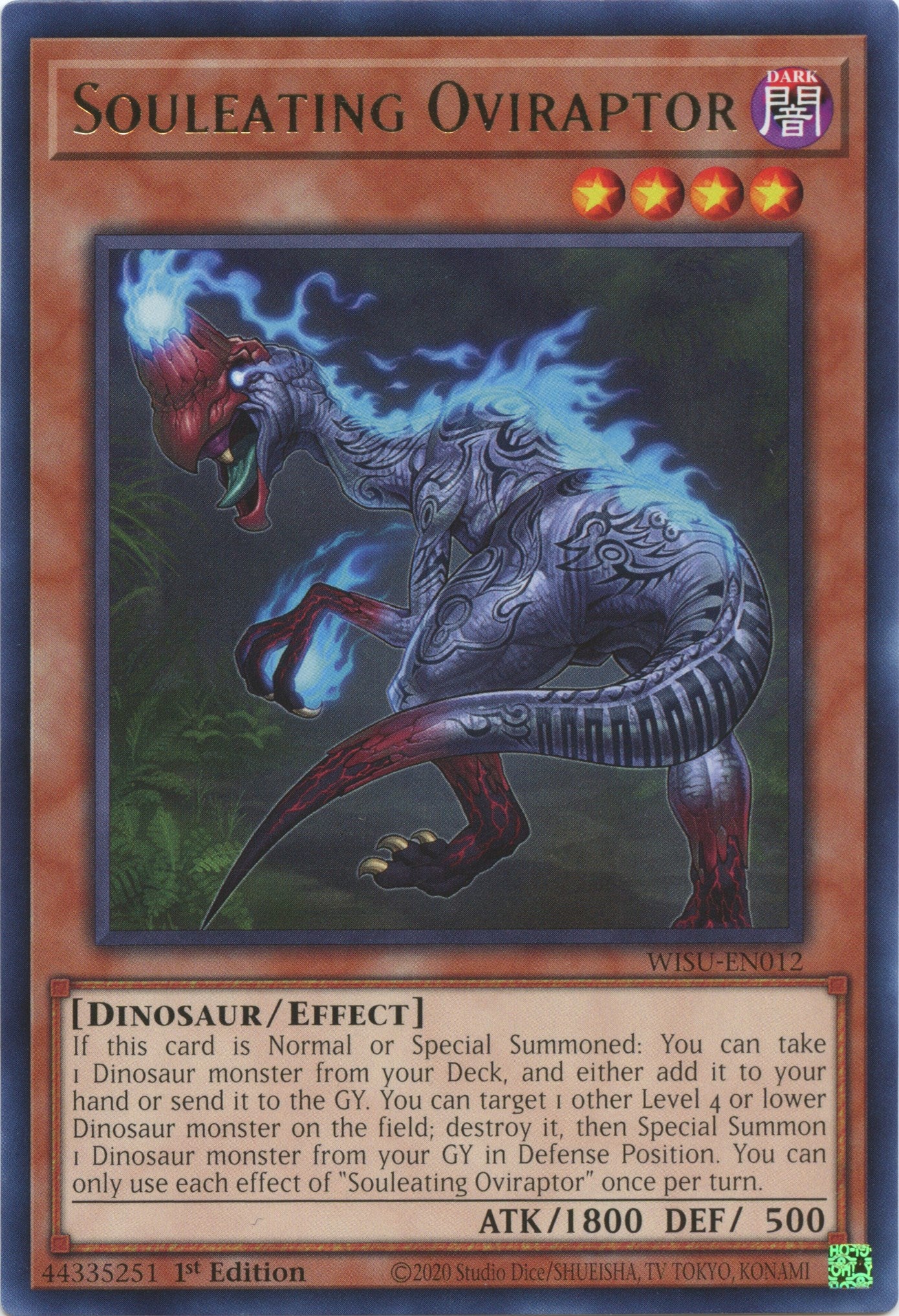 Souleating Oviraptor [WISU-EN012] Rare | North Game Den