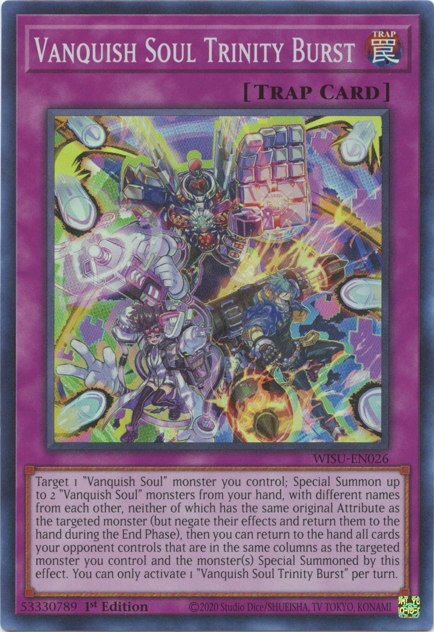 Vanquish Soul Trinity Burst [WISU-EN026] Super Rare | North Game Den