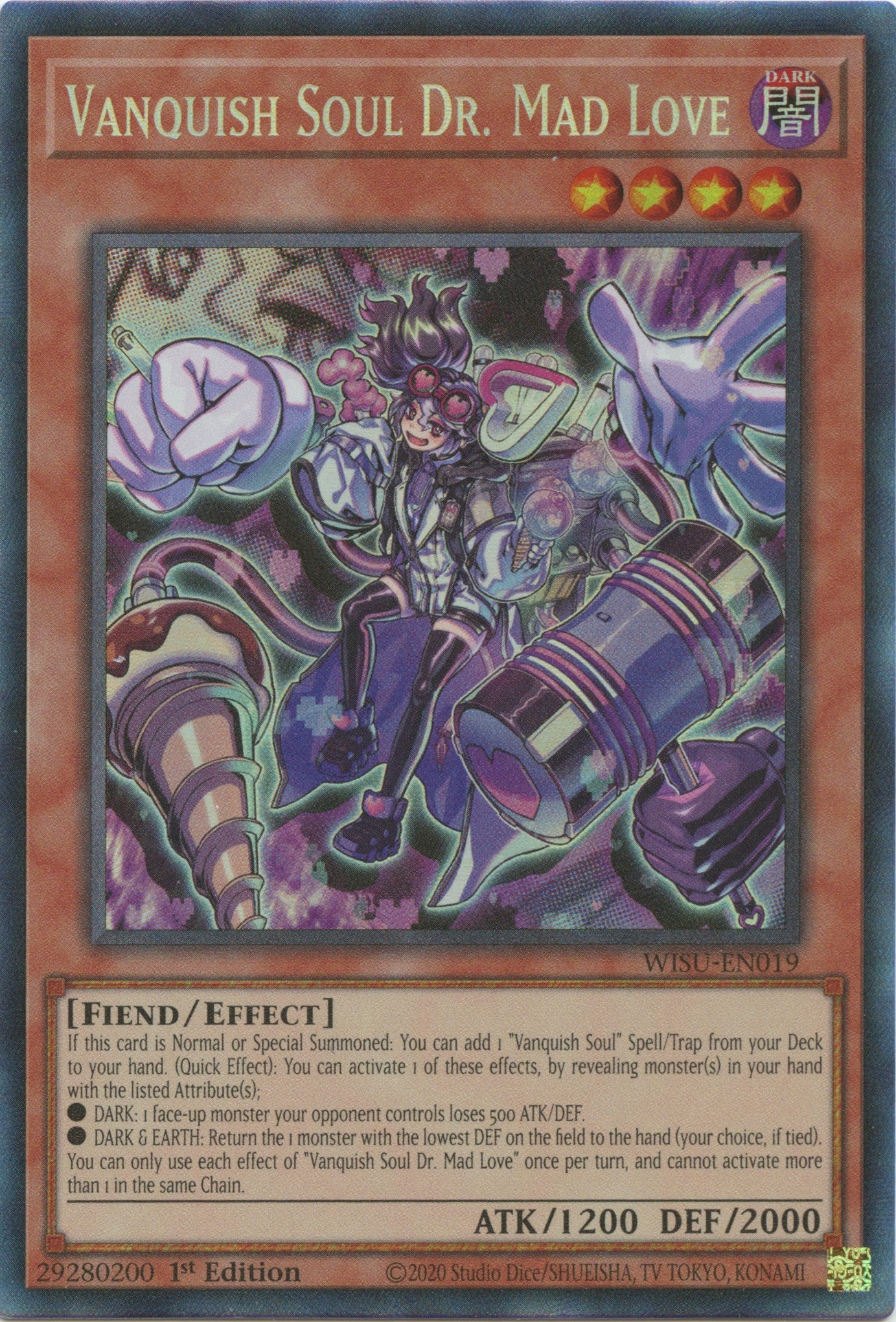 Vanquish Soul Dr. Mad Love [WISU-EN019] Collector's Rare | North Game Den