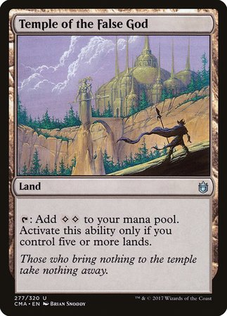 Temple of the False God [Commander Anthology] | North Game Den