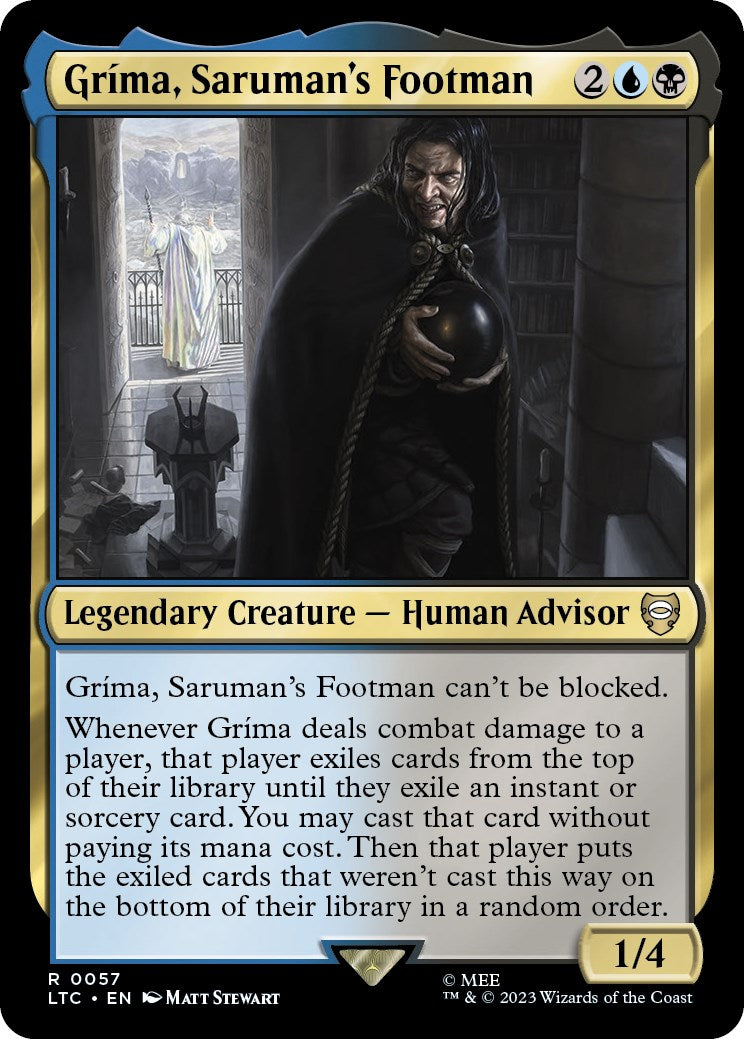 Grima, Saruman's Footman [The Lord of the Rings: Tales of Middle-Earth Commander] | North Game Den