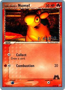 Team Magma's Numel (64/95) (Magma Spirit - Tsuguyoshi Yamato) [World Championships 2004] | North Game Den