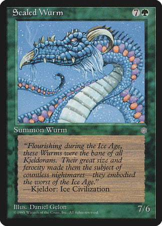 Scaled Wurm [Ice Age] | North Game Den