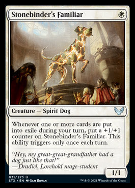 Stonebinder's Familiar [Strixhaven: School of Mages] | North Game Den