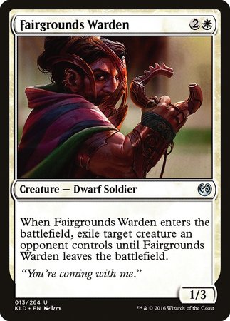 Fairgrounds Warden [Kaladesh] | North Game Den