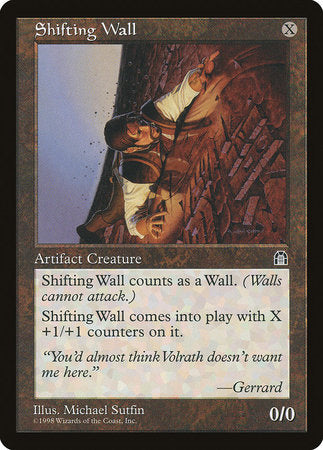 Shifting Wall [Stronghold] | North Game Den