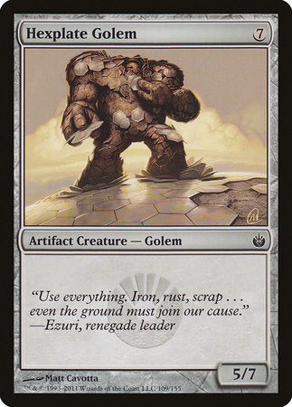 Hexplate Golem [Mirrodin Besieged] | North Game Den