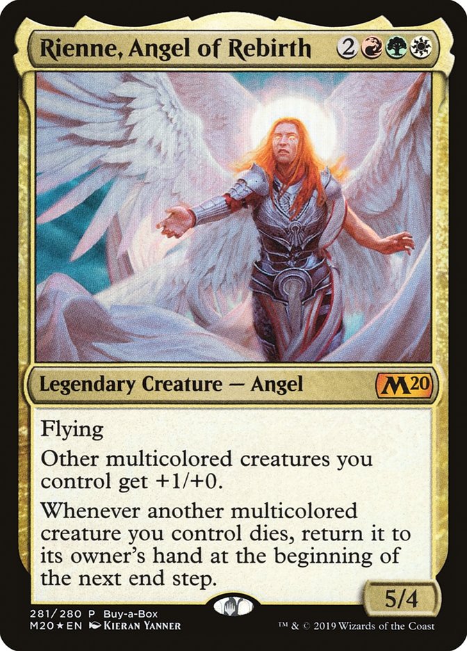 Rienne, Angel of Rebirth (Buy-A-Box) [Core Set 2020] | North Game Den