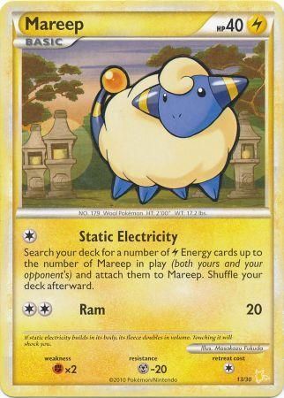 Mareep (13/30) [HeartGold & SoulSilver: Trainer Kit - Raichu] | North Game Den