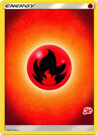 Fire Energy (Charizard Stamp #10) [Battle Academy 2020] | North Game Den