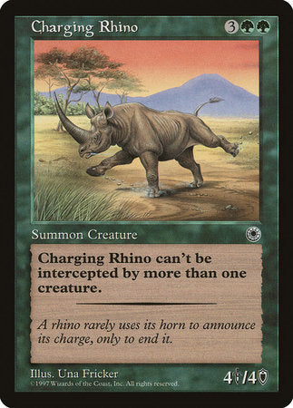 Charging Rhino [Portal] | North Game Den