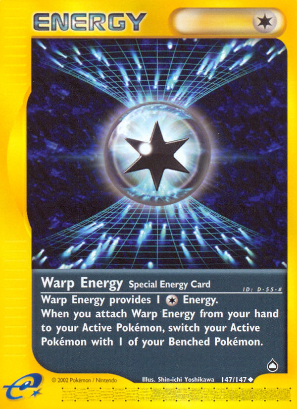 Warp Energy (147/147) [Aquapolis] | North Game Den