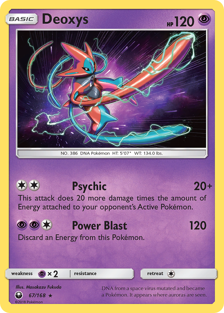 Deoxys (67/168) [Sun & Moon: Celestial Storm] | North Game Den