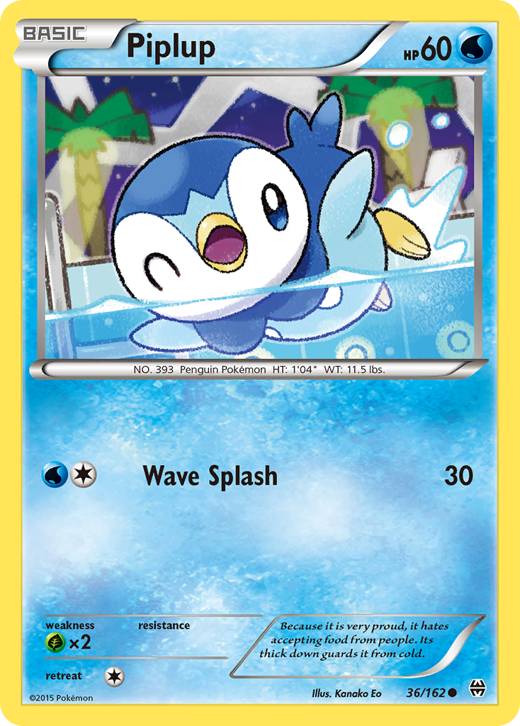 Piplup (36/162) [XY: BREAKthrough] | North Game Den