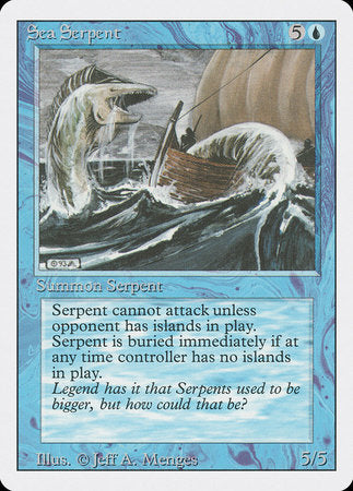 Sea Serpent [Revised Edition] | North Game Den