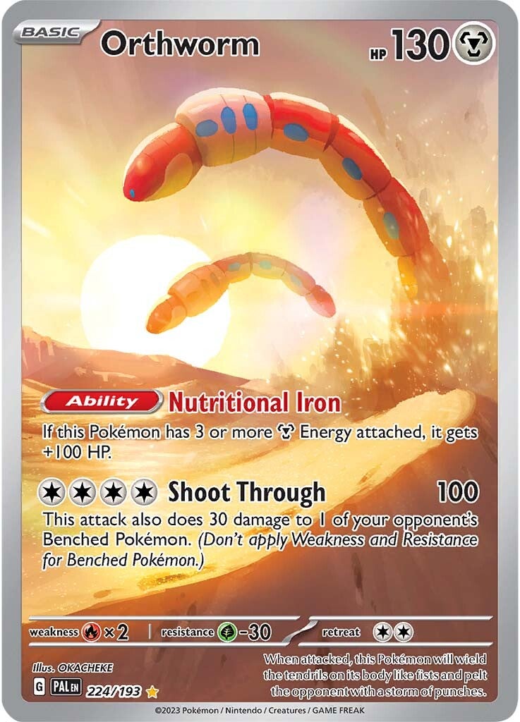 Orthworm (224/193) [Scarlet & Violet: Paldea Evolved] | North Game Den