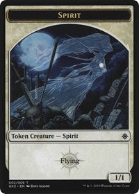 Spirit (002) // Spirit (010) Token [Ravnica Allegiance: Guild Kits] | North Game Den