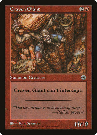 Craven Giant [Portal] | North Game Den
