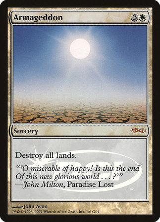 Armageddon [Judge Gift Cards 2004] | North Game Den