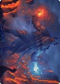 Aegar, the Freezing Flame Art Card [Kaldheim: Art Series] | North Game Den