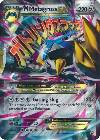 M Metagross EX (XY35) (Jumbo Card) [XY: Black Star Promos] | North Game Den