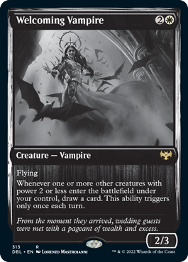 Welcoming Vampire [Innistrad: Double Feature] | North Game Den