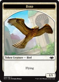 Bird (003) // Elephant (012) Double-sided Token [Modern Horizons Tokens] | North Game Den