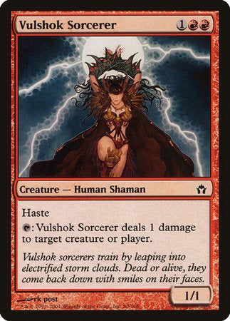 Vulshok Sorcerer [Fifth Dawn] | North Game Den
