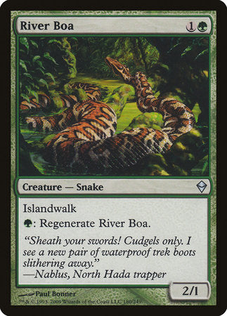 River Boa [Zendikar] | North Game Den