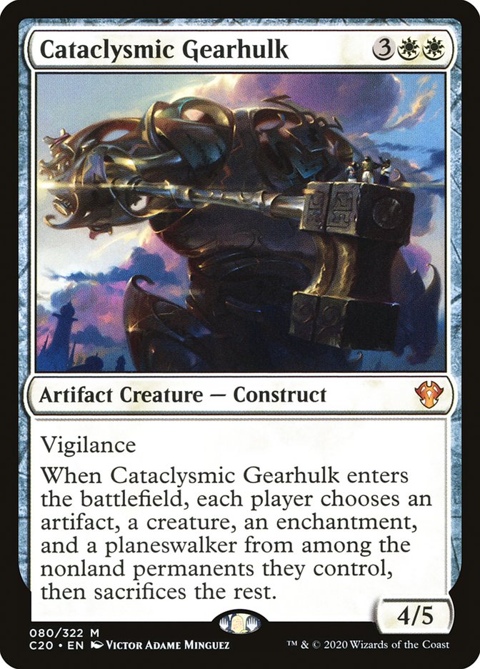 Cataclysmic Gearhulk [Commander 2020] | North Game Den