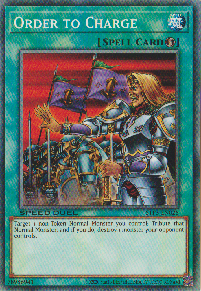 Order to Charge [STP3-EN025] Common | North Game Den