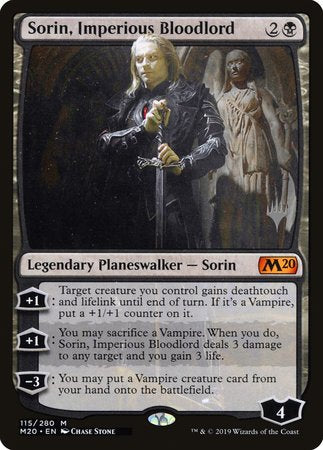 Sorin, Imperious Bloodlord [Core Set 2020 Promos] | North Game Den