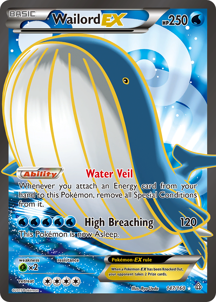 Wailord EX (147/160) [XY: Primal Clash] | North Game Den