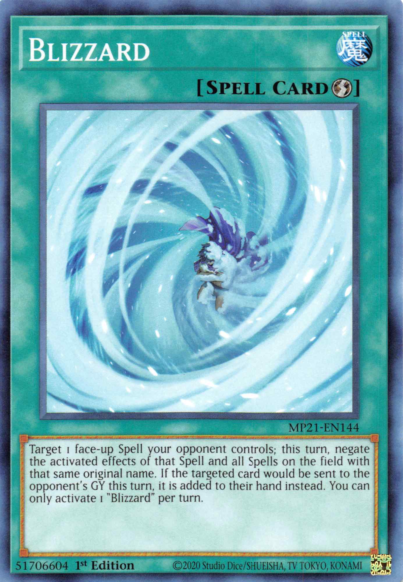 Blizzard [MP21-EN144] Common | North Game Den
