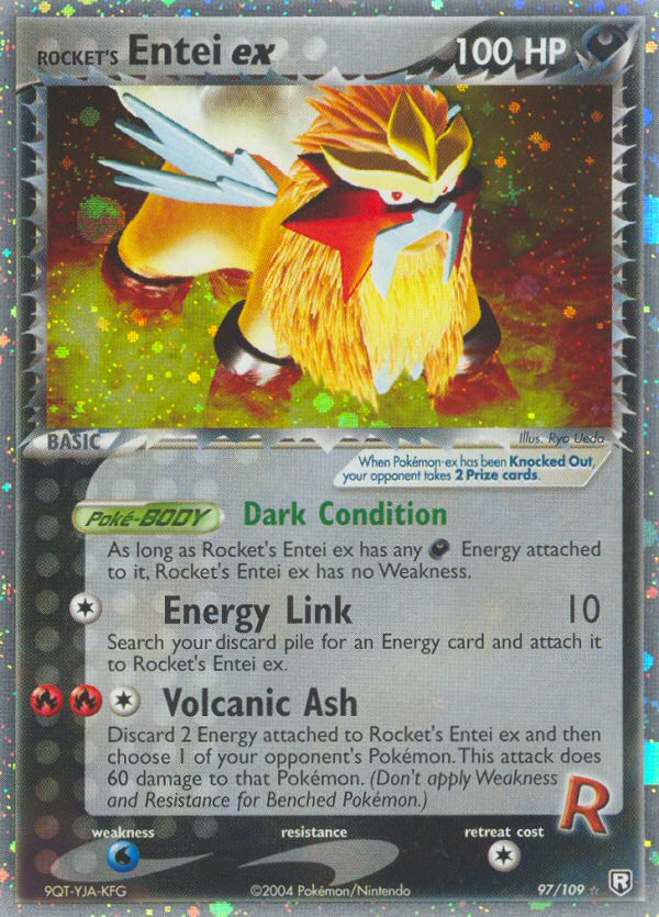 Rocket's Entei ex (97/109) [EX: Team Rocket Returns] | North Game Den