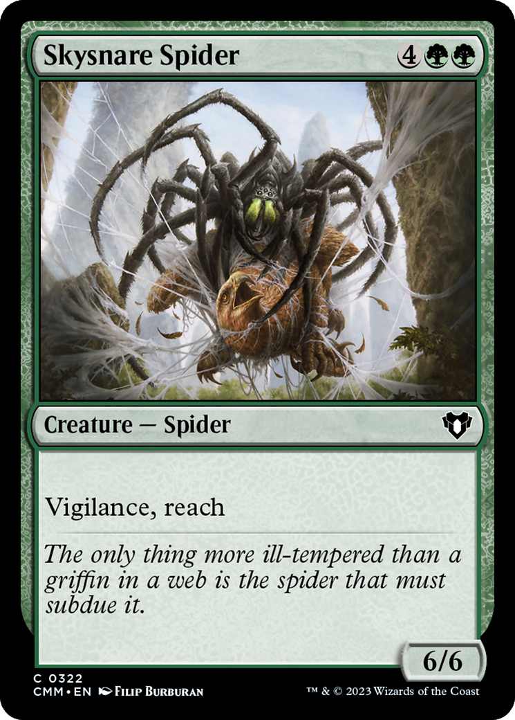 Skysnare Spider [Commander Masters] | North Game Den