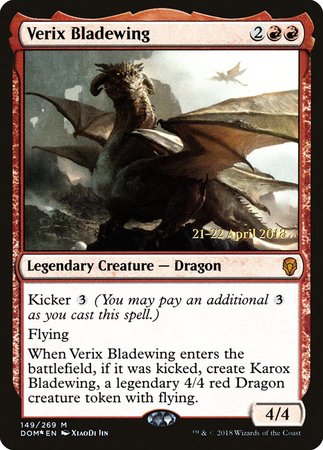 Verix Bladewing [Dominaria Promos] | North Game Den