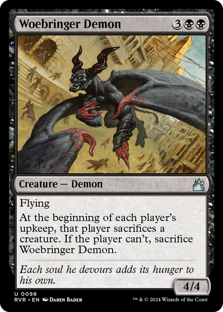 Woebringer Demon [Ravnica Remastered] | North Game Den