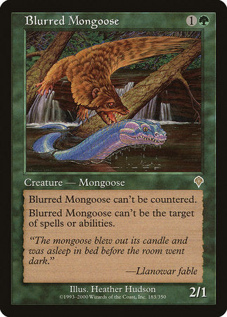 Blurred Mongoose [Invasion] | North Game Den
