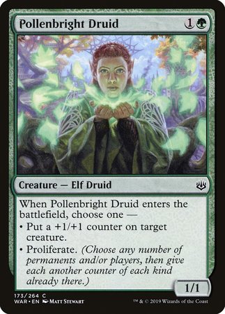 Pollenbright Druid [War of the Spark] | North Game Den